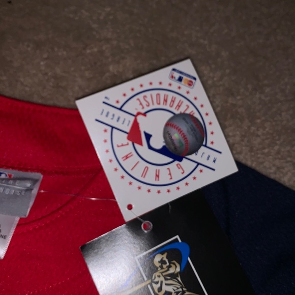 Cardinals baseball genuine merchandise button up t-shirt - Picture 5 of 5